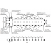 Балансировочный коллектор BM-150-11DU (до 150 кВт, подкл. котла G 1½″, 5+5 контуров G 1″ + 1 боковой контур  G 1½″)